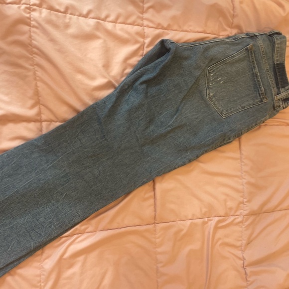 Abercrombie 90s Ultra high rise straight jean - size 32/14 Short - Picture 4 of 7